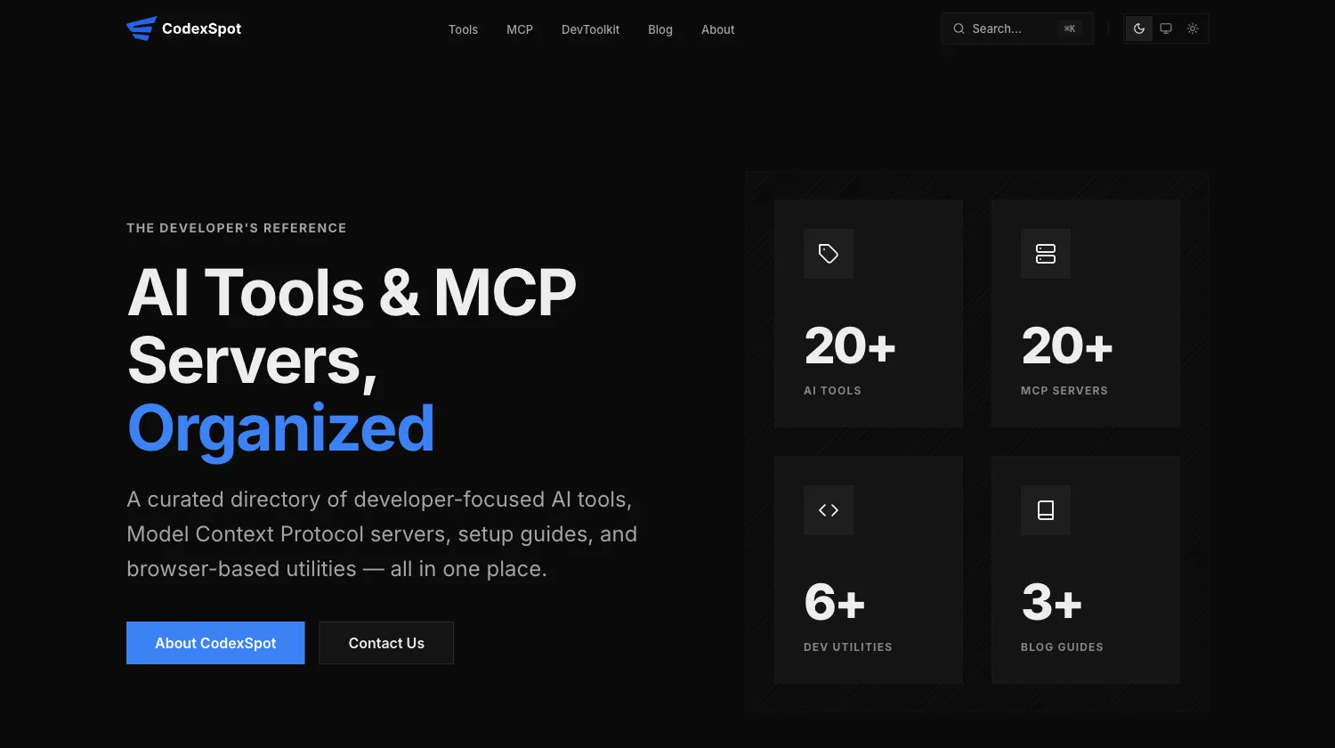 CodexSpot screenshot