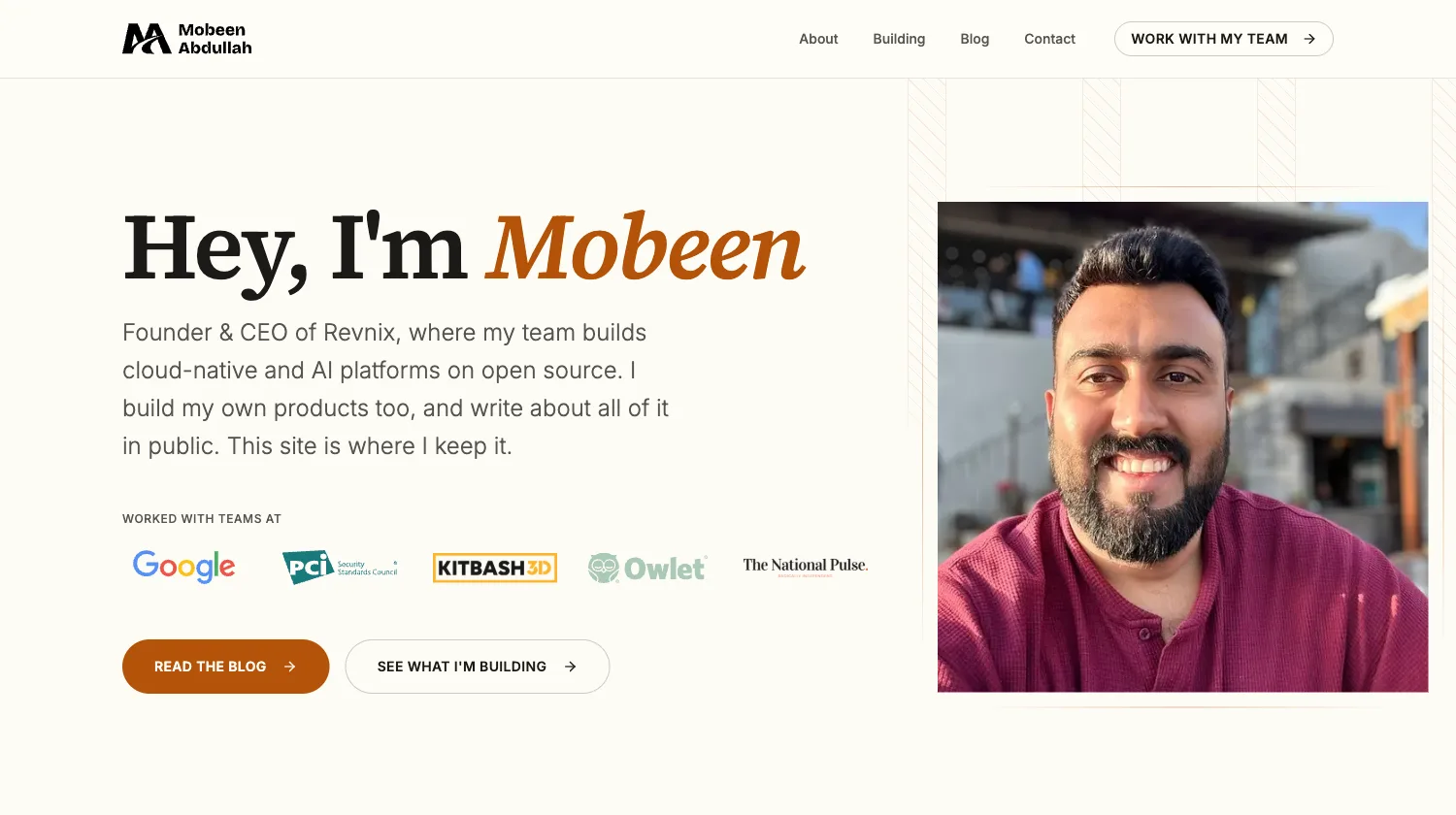 Mobeen Abdullah screenshot