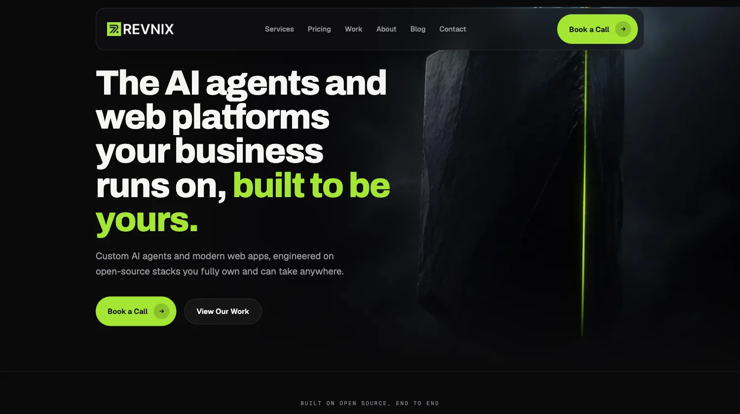 Revnix screenshot